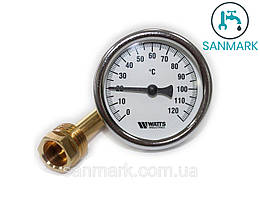 Термометр біметалевий Watts T63/50 (F+R801 OR 63 mm 0-120°C)