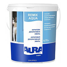 Емаль AURA Luxpro Remix Aqua акрилова водоразбавимая, 0,75 л