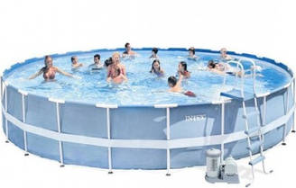 Каркасний басейн Intex Prism Frame Pool 28672 732 см х 132 см