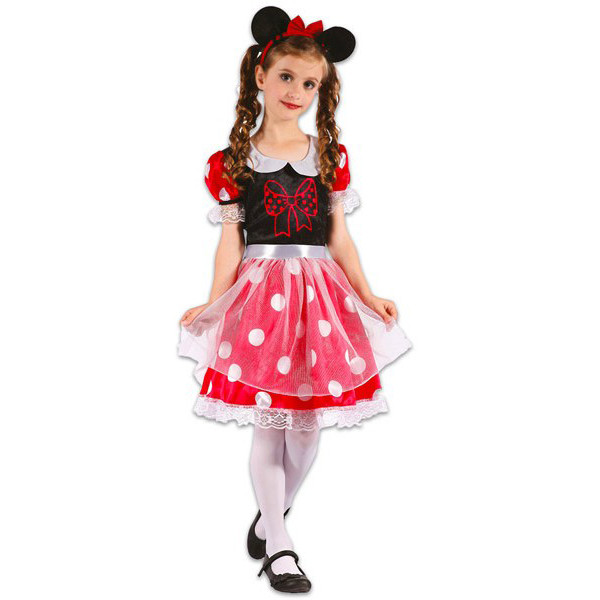 Карнавальний костюм для дівчинки мишки зріст 92-104 см (091047A)