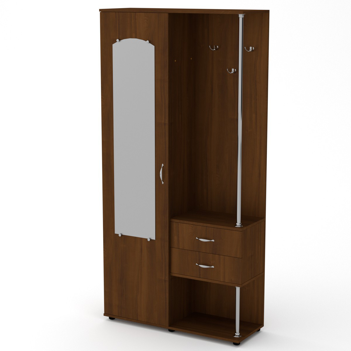 Передпокій Надія горіх екко Компаніт (100х36х203 см), фото 1