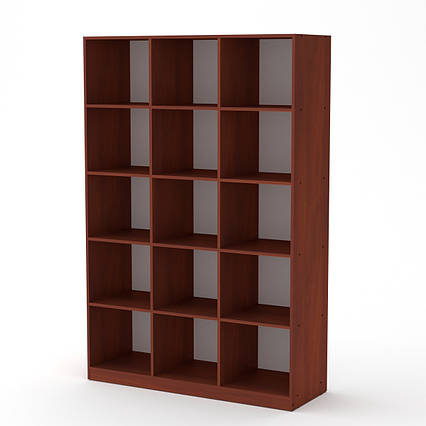 Шафа книжкова КШ-3 яблуня Компаніт (130х45х195 см)