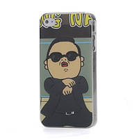 Прикольный чехол на iPhone 4S пластиковый Gangnam Style