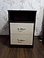 Тумба приліжкова ПКТ-2 (комплект 2 шт) білий 38х38х57 см, БЕЗКОШТОВНА доставка в точку видачі Rozetka, фото 3