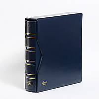 Альбом для монет або банкнот Leuchtturm, NUMIS, з футляром, без листів, синій