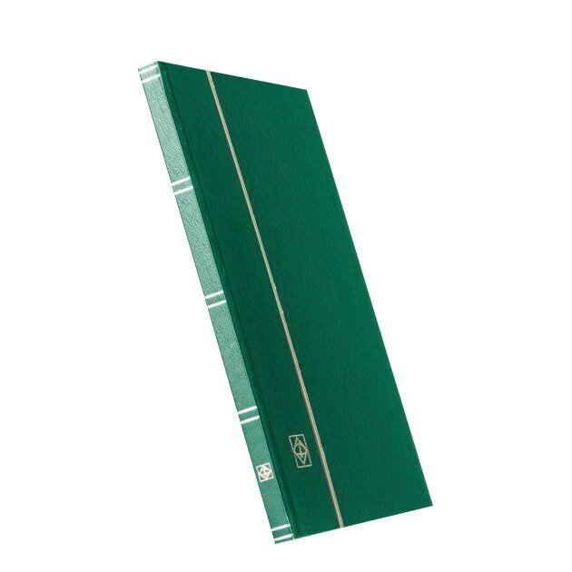 Альбом Leuchtturm для марок (кляссер) з 16 листами  з чорного картону, А4, зелений