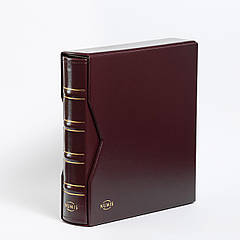 Альбом для монет або банкнот Leuchtturm, NUMIS, з футляром, без листів, червоний