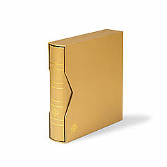 Альбом для монет або банкнот Leuchtturm, NUMIS METALLIC EDITION, з футляром, без листів, золото