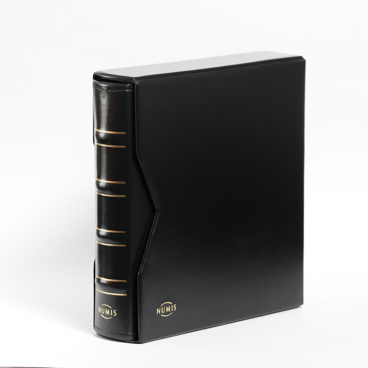 Альбом для монет або банкнот Leuchtturm, NUMIS, з футляром, без листів, зелений