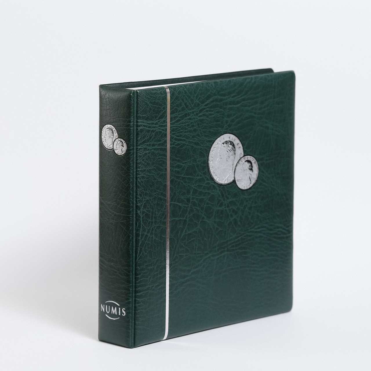 Альбом для монет Leuchtturm, NUMIS, на 143 монеті, зелений