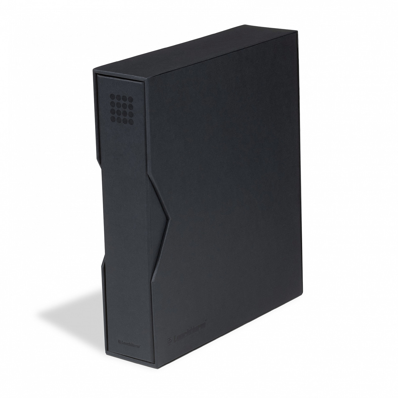 Альбом Leuchtturm, OPTIMA PUR вместимостью (до 60 листів), для монет або банкнот, з футляром,чорний
