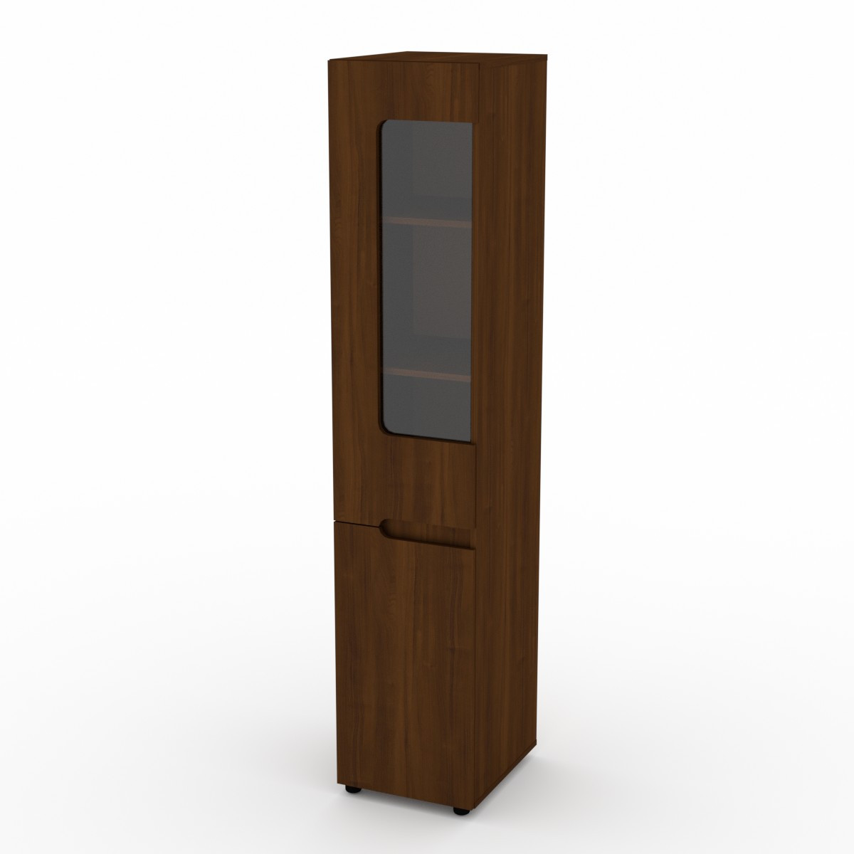 Шафа книжкова МС-24 лівий горіх екко Компаніт, фото 1