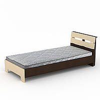 Кровать с матрасом 90 Стиль венге комби Компанит (94х213х95 см)