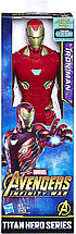 Іграшка-фігурка Hasbro Залізна Людина, Марвел, 30 см - Iron Man, Marvel, Titan Hero Series (E1410)