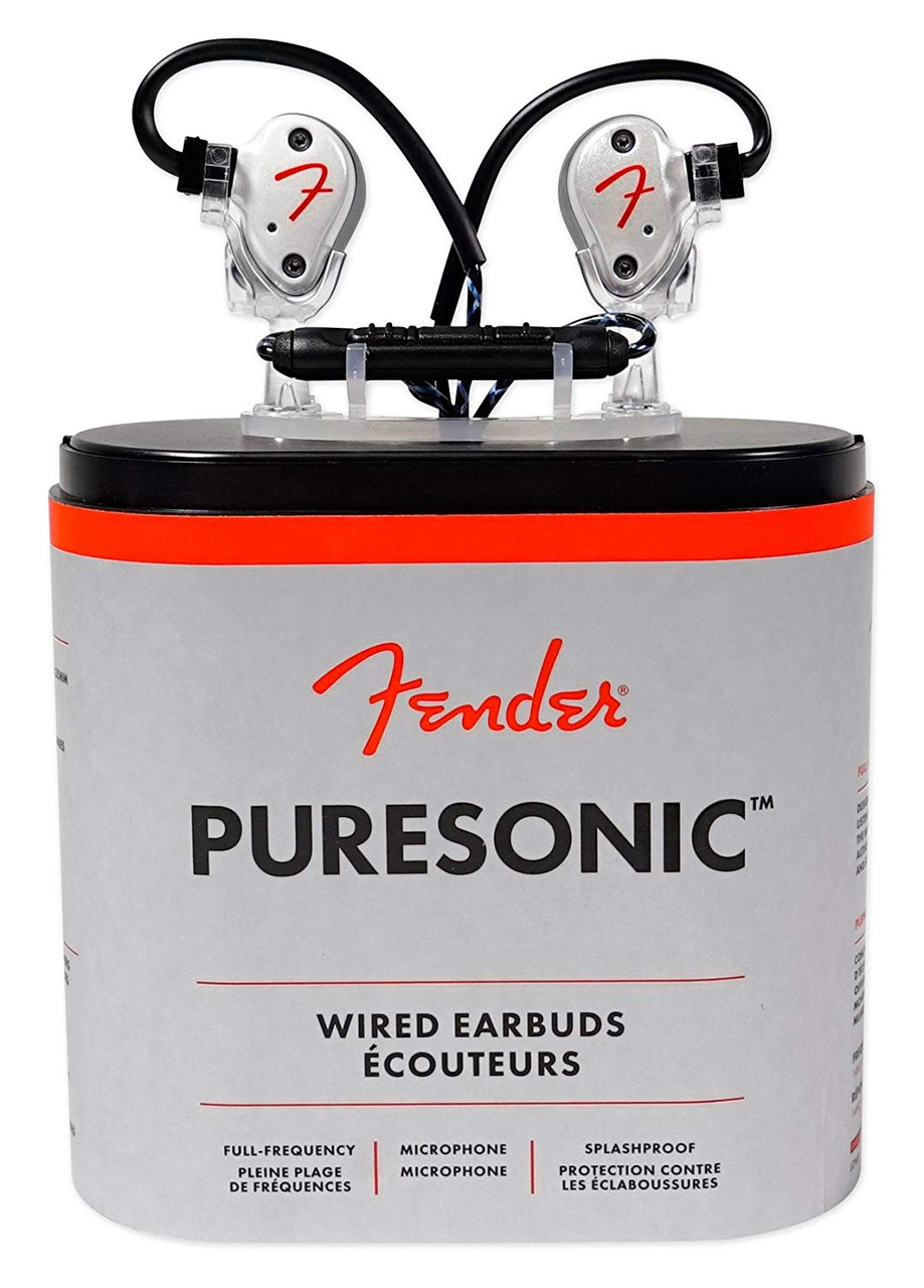 Купить Наушники Fender PureSonic Wired Earbuds Olympic Pearl, цена 2900