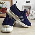 Жіночі сині кросівки, мокасини весняно-літні, НОВИНКА, Україна, фото 2