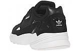 Кросівки Adidas Falcon Black/White, фото 4