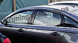 Дефлектори вікон (вітровики) Audi A6 (C7) 2011-2022  (6шт./Autoclover/Корея), фото 5