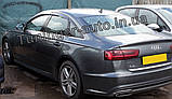 Дефлектори вікон (вітровики) Audi A6 (C7) 2011-2022  (6шт./Autoclover/Корея), фото 8