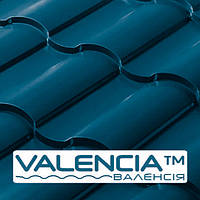 Металочерепиця VALENCIA 0,45 мм PE RAL 5010 Optima Steel