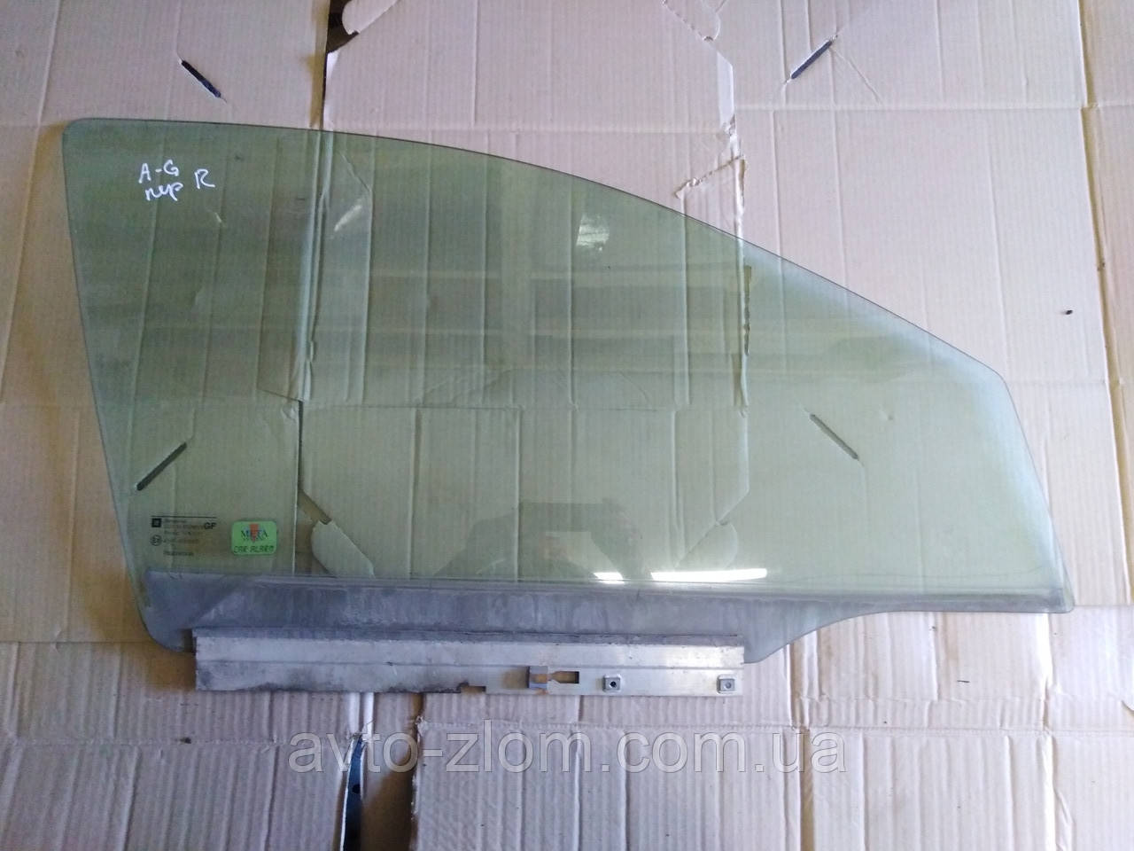 Скло дверне Opel Astra G, Опель Астра Г. Переднє праве., фото 1