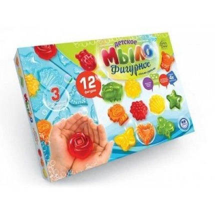 KMDFM-02-01 Фігурне Мило Набір 12 формочок зростав. тм Danko Toys, фото 1