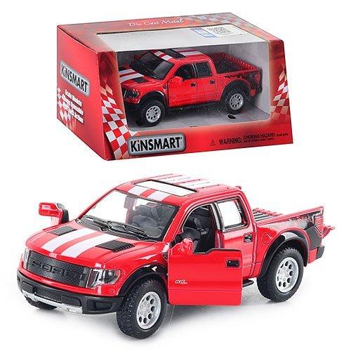 KMKT5365WF Іграшка машина метал Kinsmart Ford F-150 SVT Raptor Supercrew, в кор. 16*8,5*7,5 см