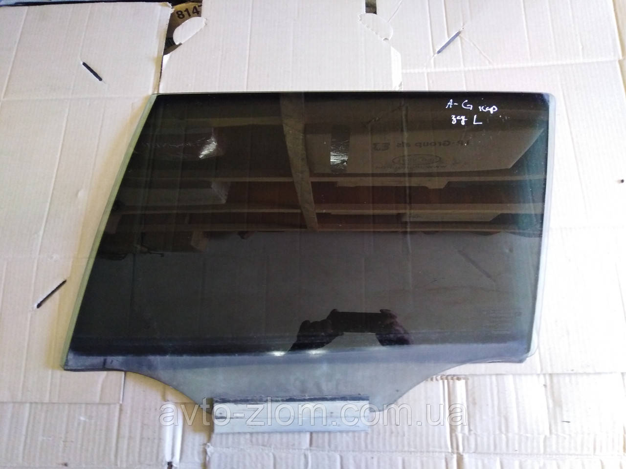 Скло дверне Opel Astra G, Опель Астра Г. Заднє ліве. Універсал, карап., фото 1