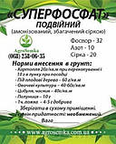 Суперфосфат подвійний N-10, P-32, S-20, 1кг, фото 4