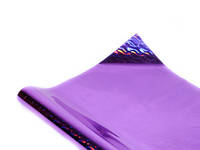 Полисилк 2С голограммный фиолетовый 20 листов - 100 х 70см