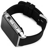 Розумний годинник King Wear GT88 з SIM-картою (Сріблястий), фото 5