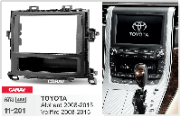 2-DIN переходная рамка TOYOTA Alphard, Vellfire 2008-2015 w/pocket , CARAV 11-201