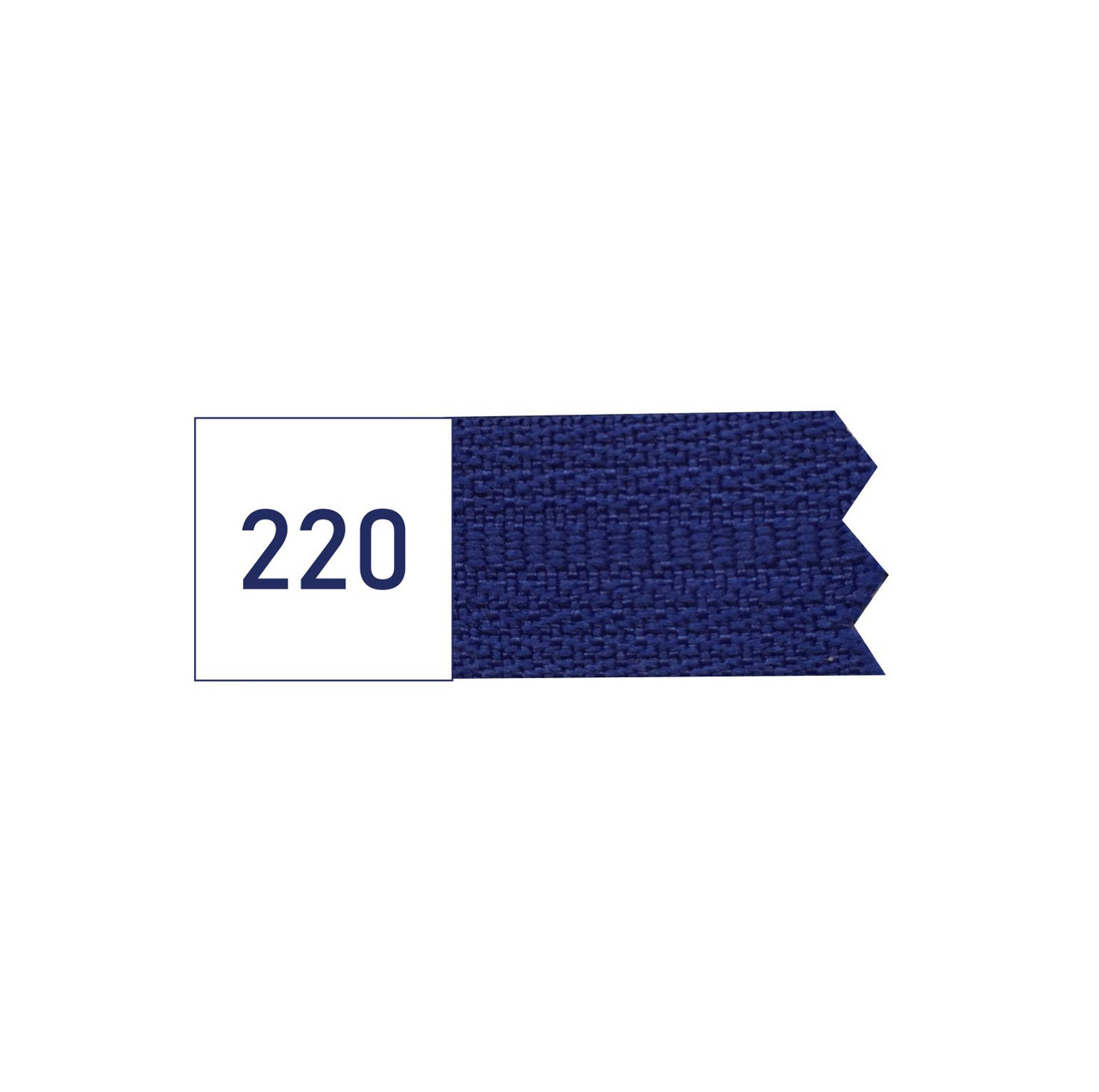Спіральна блискавка №5 рулонна S-220 синій яскравий 13,5 гр/м (рул 200м) ZIP