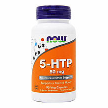 Амінокислота NOW Foods 5-HTP 50 mg 90 капсул