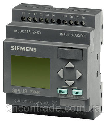 6ED1052-1MD00-0BA4 логічний модуль LOGO! SIEMENS (Е), фото 1