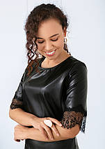 Сукня з екошкіри "Secret"I Норма, фото 3