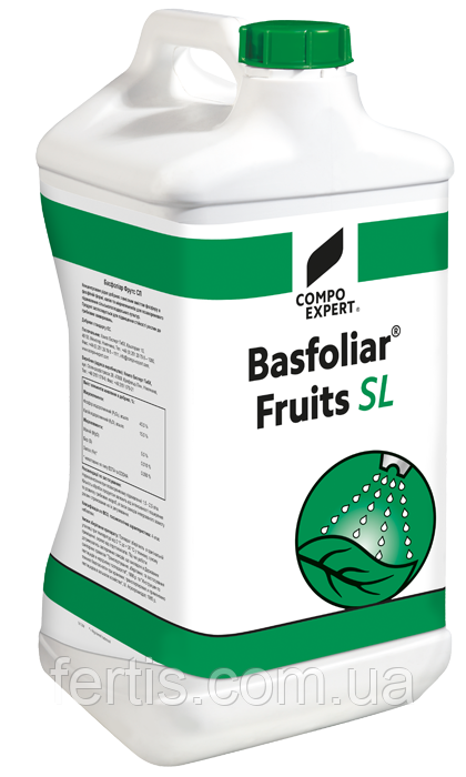 Добриво Басфоліар Фрутс СЛ, (Basfoliar Fruits SL) COMPO EXPERT, 10 л.