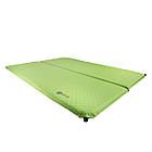 Килимок туристичний Highlander Trail Double Self Inflate Green