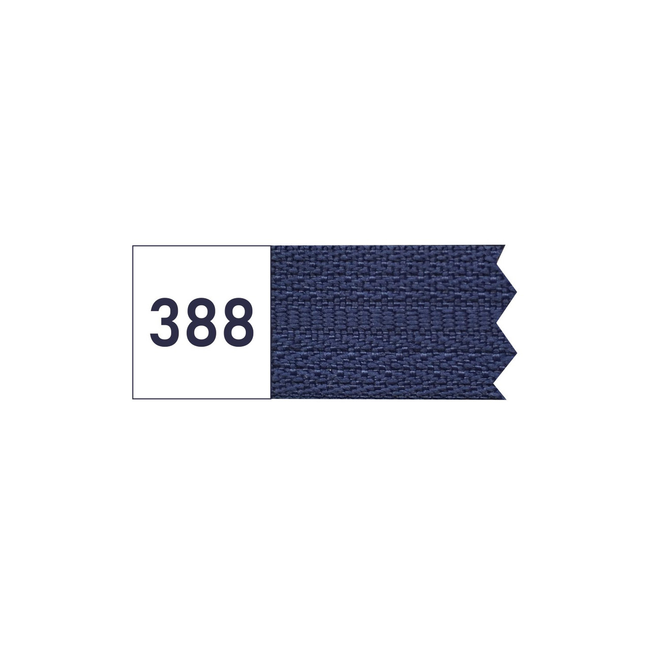 Спіральна блискавка №3 рулонна S-388 синій 10,2 гр/м (рул 200м) ZIP