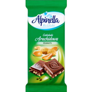 5-шоколад Альпінелла з Арахісом 100г