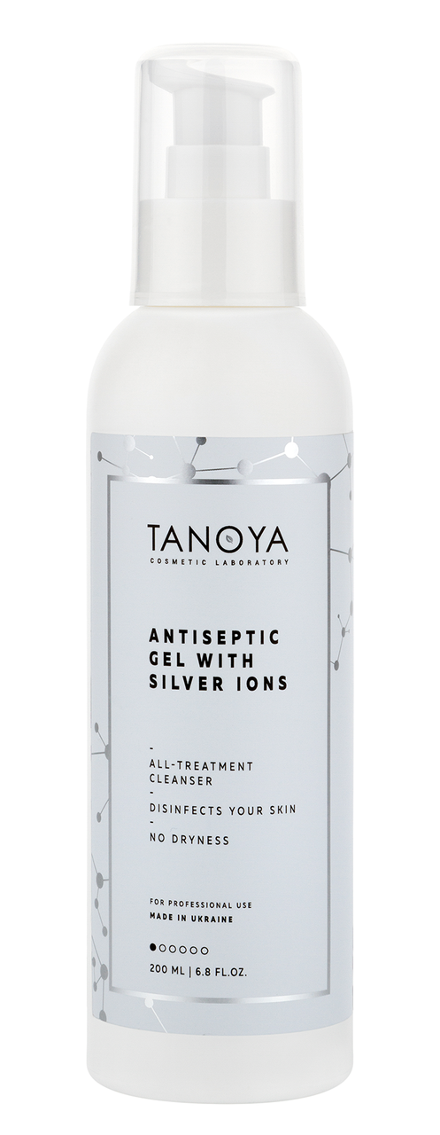 Гель-антисептик з іонами срібла TANOYA 200 мл