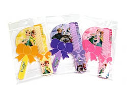 Дитячий набір для дівчинки гребінець з дзеркалом Frouzen