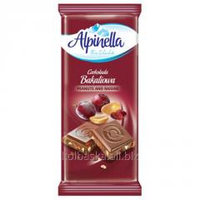 5-шоколад Альпінелла з родзинками й Арахісом 100 г