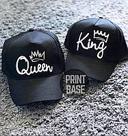 Кепка King\Queen кепка король\королева с коронами