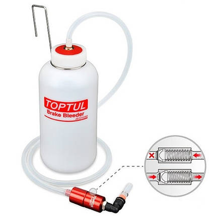 Бачок для заміни гальмівної рідини 800мл TOPTUL JECF0180, фото 1