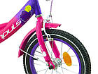 ВЕЛОСИПЕД ДИТЯЧИЙ IMPULS Kitty 14 Д. МАЛИНОВО-ФІОЛЕТОВИЙ, фото 4