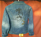 Жіночий джинсовий піджак, куртка, фото 3