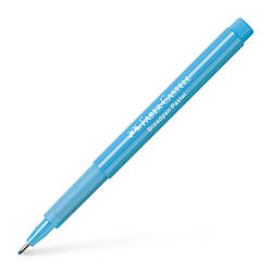 Капілярна ручка Faber-Castell BROADPEN 1554 Pastel Light Blue, колір світло-блакитний, 0,8 мм, 155458