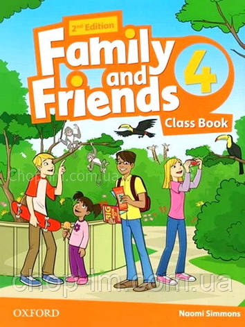 Family and Friends 2nd (second) Edition 4 Class Book / підручник 2-е видання, фото 2