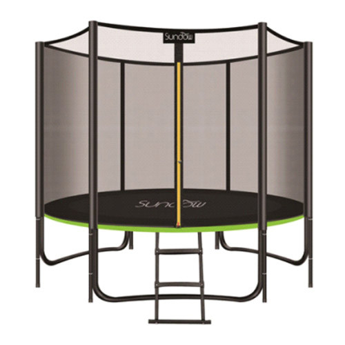 Батут Profi MS 2920-1 Ø 183 см, сітка 150 см, сходи, фото 1